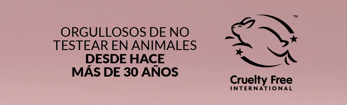 Avon, orgullosos de No testear en animales desde hace más de 30 años.